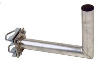 Balkonhalter L mit Zahnschelle  35cm (45mm)