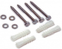 4'er Schraubenset mit Dbel