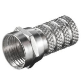 F-Stecker 4mm Innenma, 18mm Lnge