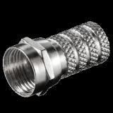 F-Stecker 6,4mm Innenma, 18mm Lnge