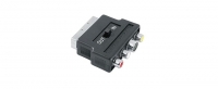 Scart Plug auf 3RCA Jack & 1 mini 4p Switch