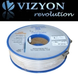 50m Koax 130 dB 75 Ohm (mit F-Stecker)